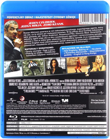 Johnny English Reaktywacja [Blu-Ray]