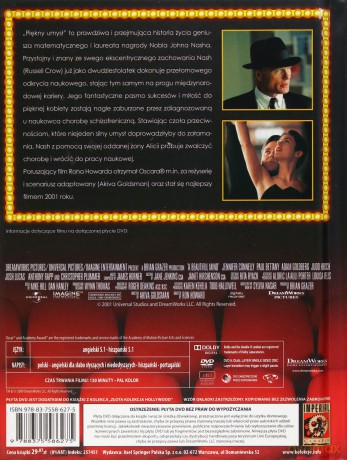 Piękny umysł (Złota Kolekcja Hollywood 02) (booklet) [DVD]
