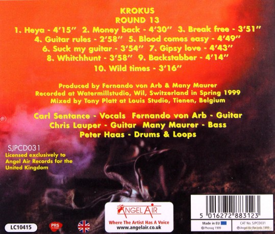 Krokus: Round 13 [CD]