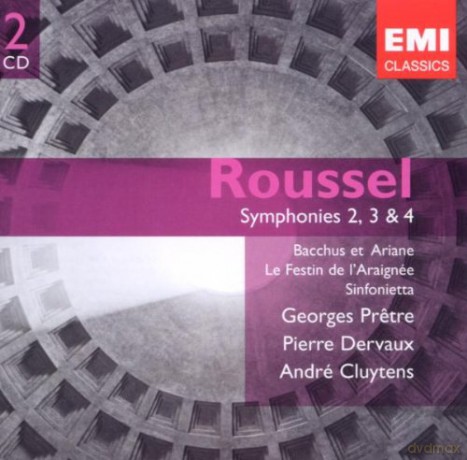 Albert Roussel: Roussel: Bacchus Et Ariane - Symphonies 2-4 Etc. -Pretre/Dervaux/Cluytens [2CD]