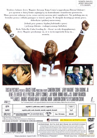 Jerry Maguire (polski lektor) [DVD]