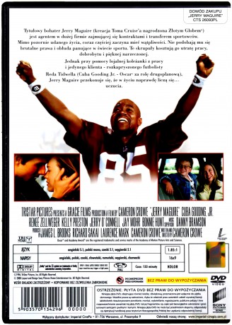 Jerry Maguire (polski lektor) [DVD]