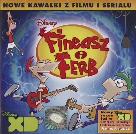Fineasz i Ferb (Polska Wersja) soundtrack [CD]