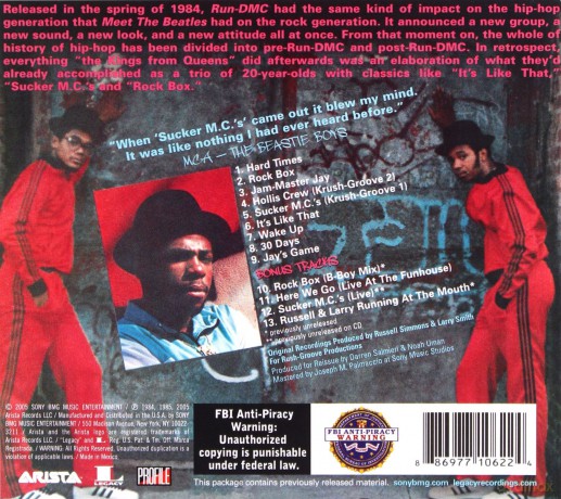 Run-Dmc: Run Dmc [CD]
