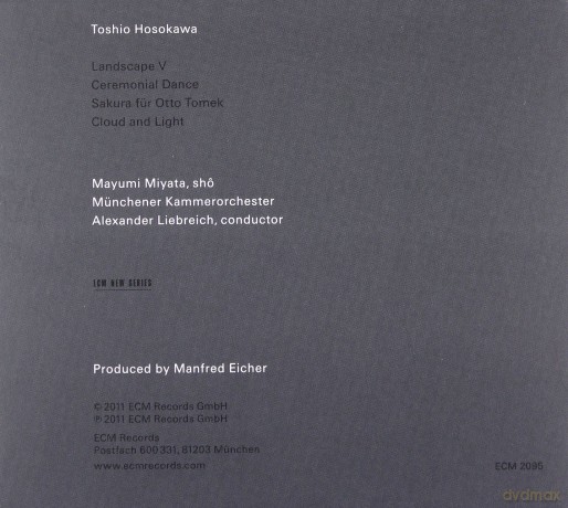 Toshio Hosokawa: Landscapes [CD]