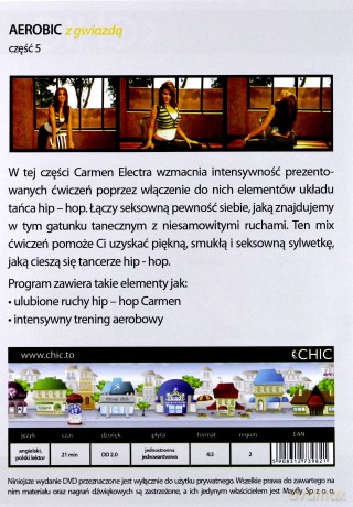 Aerobic z Carmen Elektrą 5 [DVD] (Aerobik)