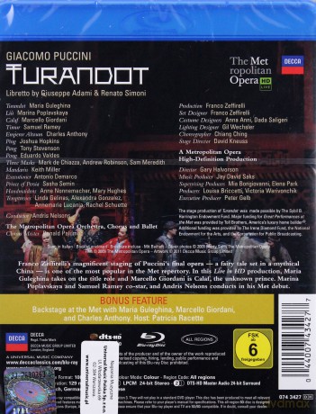 Samuel Ramey: Puccini:Turandot [DVD]