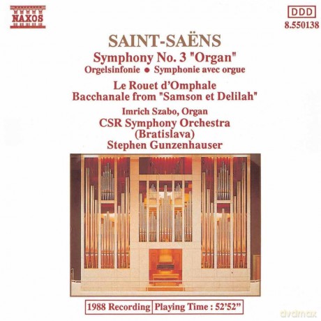 Saint-Saens: Symphony No. 3 - Rouet d'omphale [CD]
