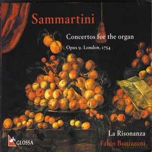 Fabio Bonizzoni: Sammartini - Organ Concertos [CD]