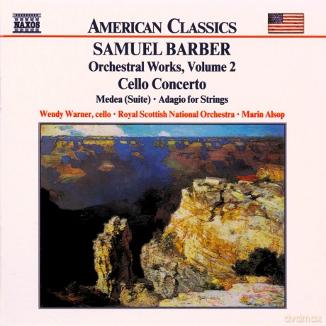 Wendy Warner: Samuel Barber: Orchestral Works, Vol. 2 - Cello Concerto [CD]