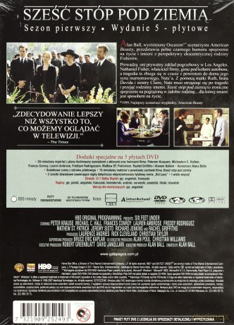 Sześć stóp pod ziemią sezon 1 [5DVD]