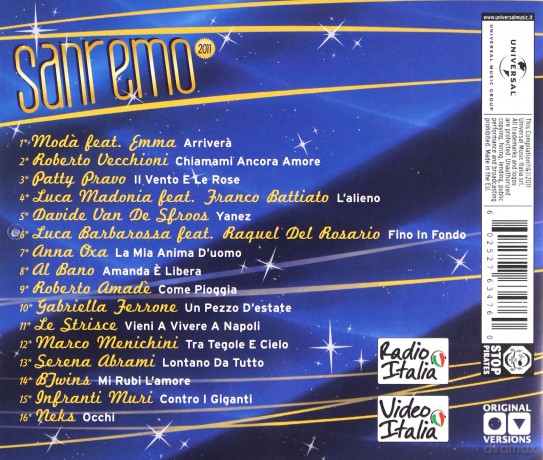 Sanremo 2011 [CD]