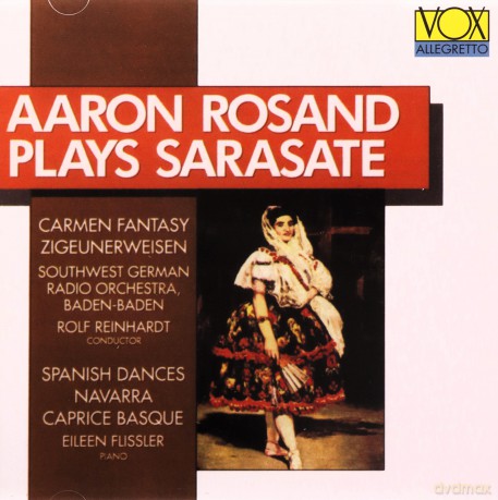 Aaron Rosand: Sarasate: Carmen Fantasia [CD]