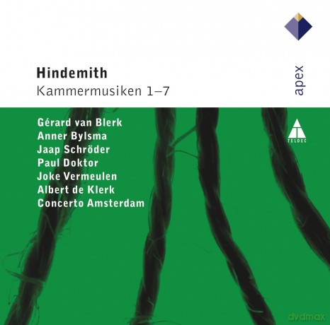 Gerard Von Blerk / Anner Bylsma: Paul Hindemith: Kammermusiken 1-7 [2CD]