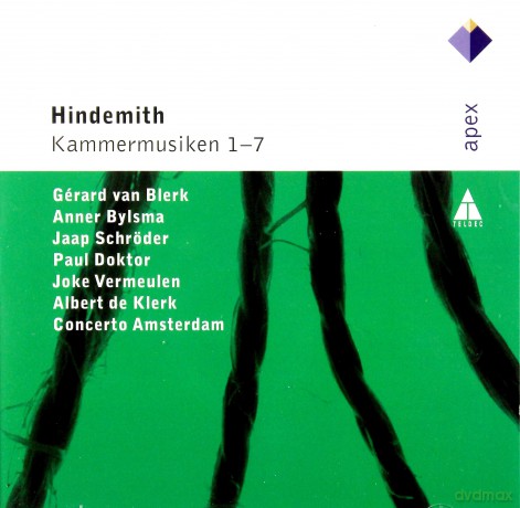 Gerard Von Blerk / Anner Bylsma: Paul Hindemith: Kammermusiken 1-7 [2CD]