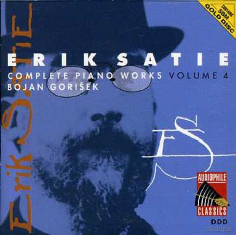 Bojan Gorisek: Satie: Complete Piano Works, vol.4 [CD]