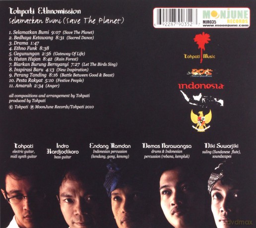 Tohpati Ethnomission: Save The Planet [CD]