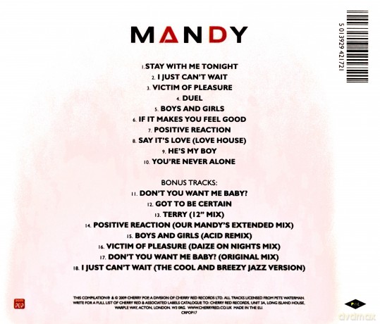 Mandy: Special Edition [CD]