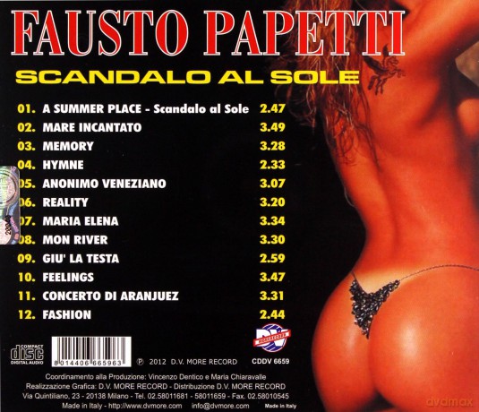 Fausto Papetti: Scandalo Al Sole [CD]