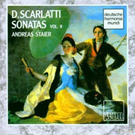 Andreas Staier: Scarlatti Sonatas Vol. 2 [CD]