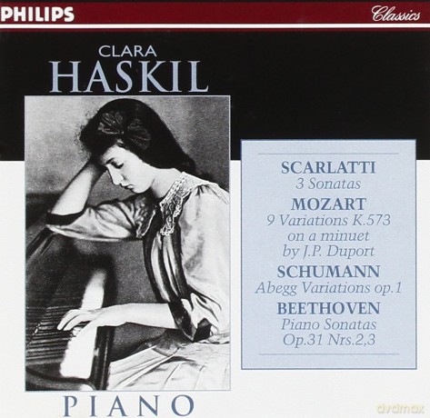 Clara Haskil: Scarlatti:mozart:schumann:beet [CD]