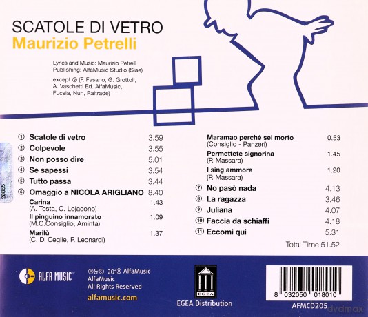 Maurizio Petrelli: Scatole Di Vetro [CD]