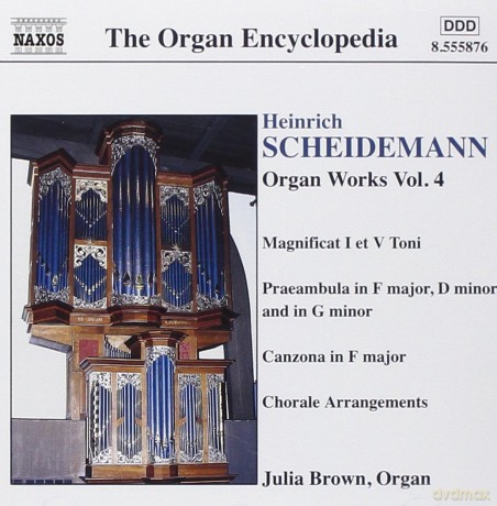Julia Brown: Scheidemann: Organ Works, Vol. 4 [CD]