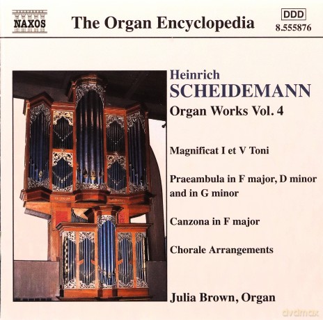 Julia Brown: Scheidemann: Organ Works, Vol. 4 [CD]