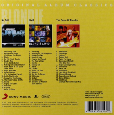 Blondie: Original Album Classics [3CD]