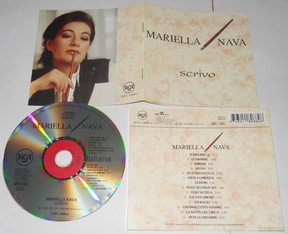 Mariella Nava: Scrivo [CD]