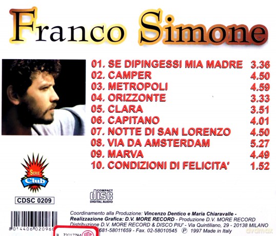 Franco Simone: Se Dipingessi Mia Madre [CD]
