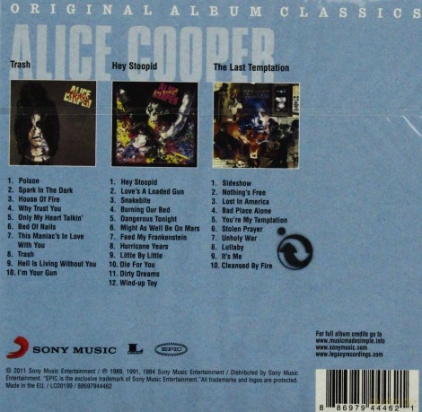Alice Cooper: Original Album Classics [3CD]