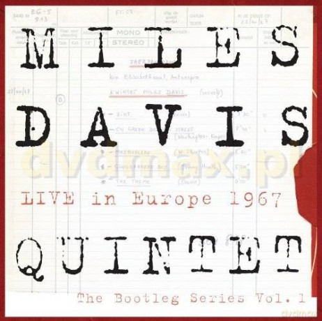 Miles Davis: Miles Davis Quintet - Live In Europe 1967 - The Bootleg Series Vol. 1 (digipack) [3CD]+[DVD]