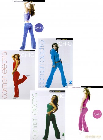 Carmen Electra: Aerobic z gwiazdą Pakiet [5DVD] (Aerobik)
