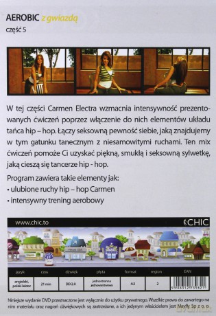 Carmen Electra: Aerobic z gwiazdą Pakiet [5DVD] (Aerobik)