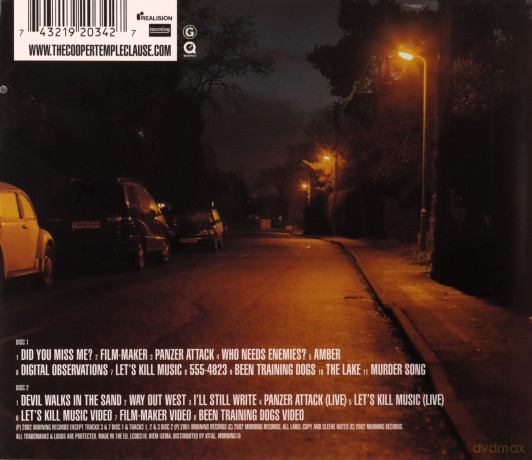 The Cooper Temple Clause: See This Through And Leave [CD]