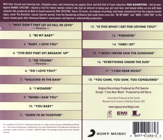 The Ronettes: Be My Baby: The Very Best Of The Ronettes [CD]