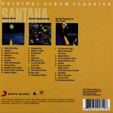 Carlos Santana: Original Album Classics [3CD]