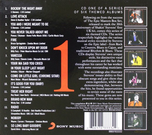 Shakin' Stevens: Red Hot And Rockin' [CD]