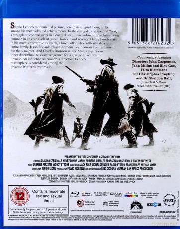 Once Upon a Time in the West (Pewnego razu na Dzikim Zachodzie) [Blu-Ray]