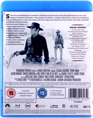 Once Upon a Time in the West (Pewnego razu na Dzikim Zachodzie) [Blu-Ray]