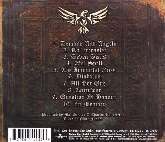 Primal Fear: Seven Seals [CD]