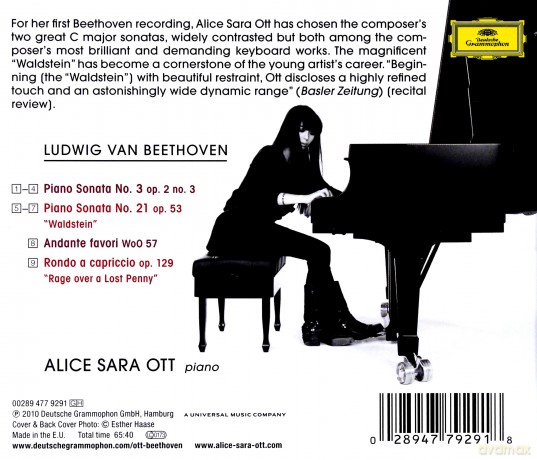 Alice Sara Ott: Beethoven Sonatas [CD]