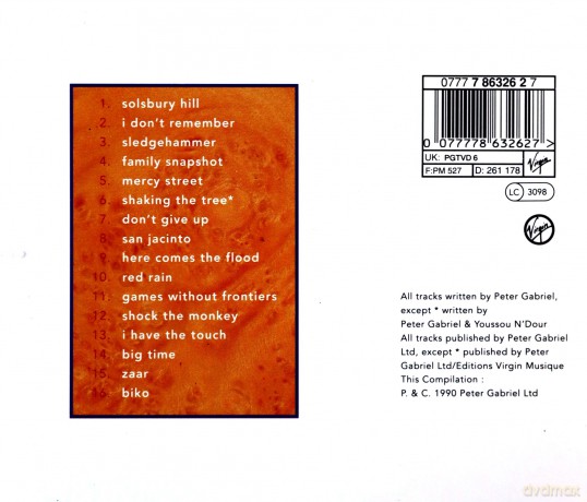 Peter Gabriel: Shaking the Tree - 16 Golden Greats [CD]