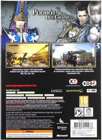 Dynasty Warriors 7 [GRA XBOX360]