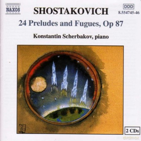 Konstantin Scherbakov: Shostakovich: 24 Preludes and Fugues, Op. 87 [2CD]