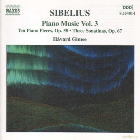 Havard Gimse: Sibelius: Piano Music Vol. 3 [CD]