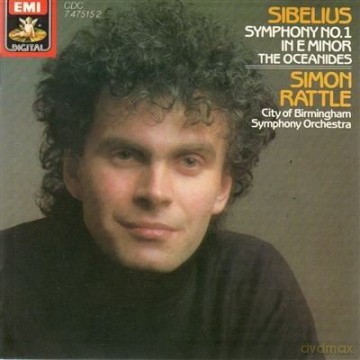 Rattle: Sibelius: Symphony No. 1 [CD]