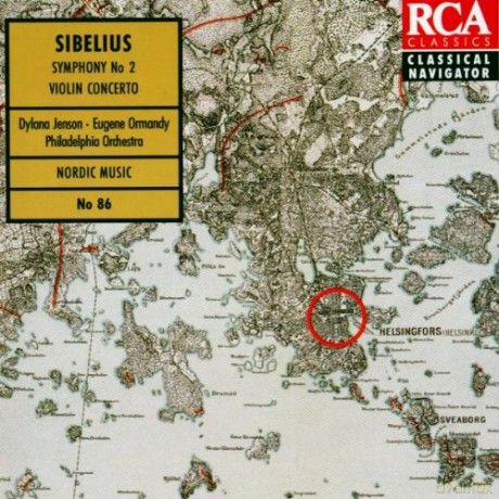 Philadelphia Orchestra: Sibelius: Symphony No.2/Violin Concerto [CD]