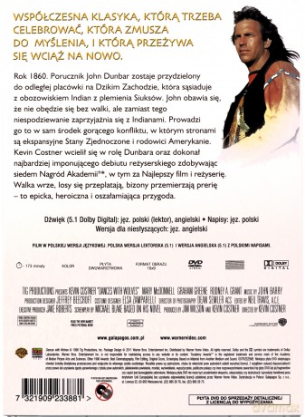 Tańczący z wilkami (Premium Collection) [DVD]